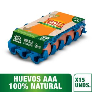 Huevo Santa Anita Rojo AAA X15 Unds
