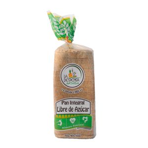 Pan La Despensa Tajado Integral Libre de Azúcar 450 G