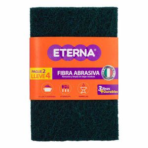 Fibra Abrasiva Eterna Limpia Residuos 4X2 Unds Oferta