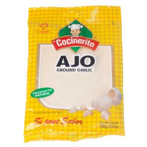 Condimento El Cocinerito Ajo Molido 100 G