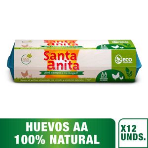 Huevo Santa Anita Rojo AA X12 Unds