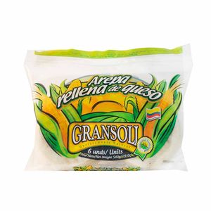 Arepa Gransoli con Queso 450 G