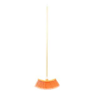 Escoba Kreohogar Plástica Bolillo Madera
