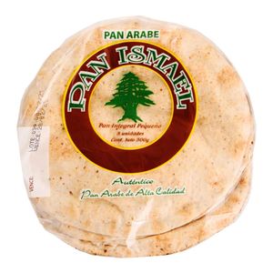 Pan Ismail Árabe Integral Pequeño 300 G X8 Unds