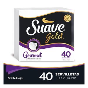 Servilleta Suave Gourmet X40 Unds