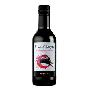 Vino Tinto Gato Negro Cabernet Sauvignon 187 Ml X4 Unds