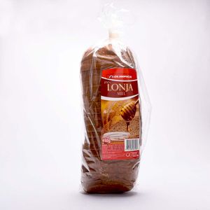 Pan Olimpica Lonja Integral Miel 450 G