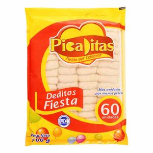 Deditos Picaditas Fiesta 700 G X60 Unds