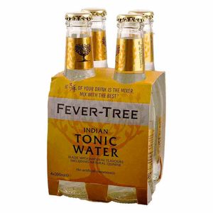 Agua Tónica Fever Tree Premium 200 Ml X4 Unds