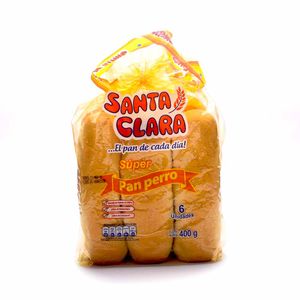 Pan Santa Clara Perro 400 G X6 Unds