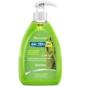 Jabón Líquido Bacterion Bambú 300 Ml