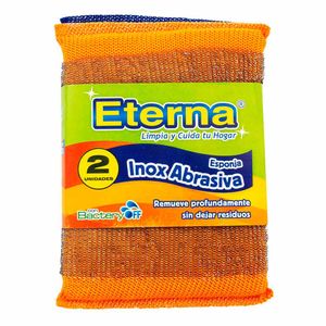 Esponja Eterna Inoxidable Abrasiva X2 Unds Oferta