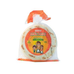 Arepa Doña Paisa con Queso Doble Crema 450 G X5 Unds
