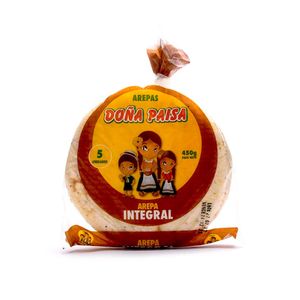 Arepa Doña Paisa Integrales 450 G X5 Unds