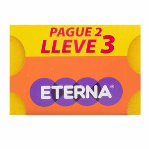 Esponja Eterna Fibra Salva Uñas 3X2 Unds Oferta