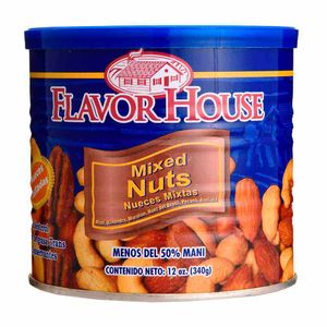Nuez Mixta Flavor House Lata 340 G