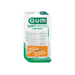 Removedor de Placa Gum Encías Soft Pick X40 Unds