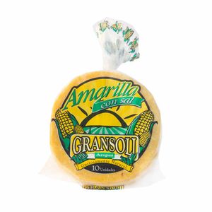Arepa Gransoli Amarilla con Sal 900 G X10 Unds
