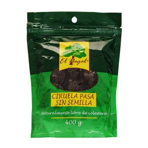 Ciruela Pasa El Nogal sin Semilla 400 G