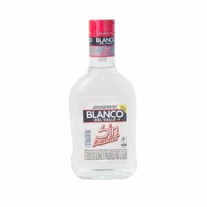 Aguardiente Blanco Del Valle sin Azúcar 375 Ml