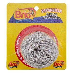 Esponja BRIO acero inoxidable (1 und)