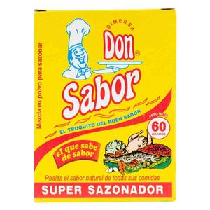 Condimento Don Sabor Súper Sazonador 60 G