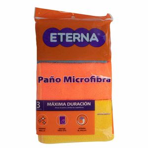 Paño Microfibra Eterna Máxima Duración X3 Unds