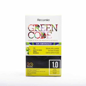 Tinte para cabello GREEN CODE negro natural (1 und)