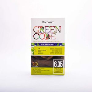Tinte para cabello GREEN CODE kit rubio oscuro chocolate (1 und)