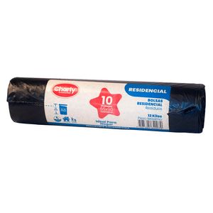 Bolsa de Basura Charly Rollo Residencial X10 Unds