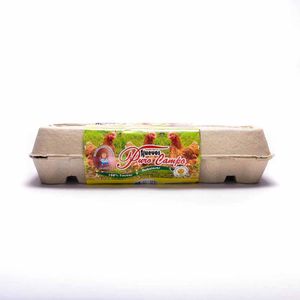 Huevo La Granja Rojo X12 Unds