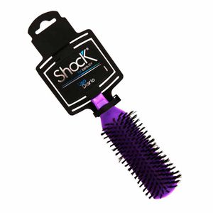 Cepillo de cabello SHOCK plástico tipo esqueleto (1 und)