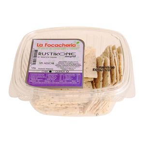 Tostada La Focacheria Rustikone Integral 120 G