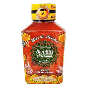 Miel de Abeja Bon Miel Artesanal Orgánica 375 G