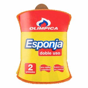Esponja Olimpica Doble Uso X2 Unds