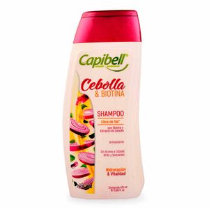 Shampoo Capibell Cebolla Biotina 470 Ml