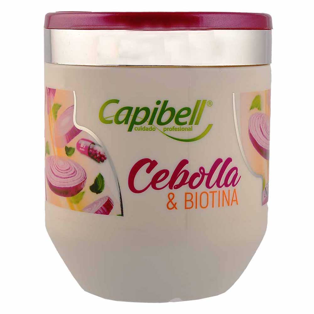 Imagen de Tratamiento Capilar Capibell Cebolla Biotina 530 G TRATAMIENTO CAPILAR CAPIBELL CEBOLLA BIOTINA 530G