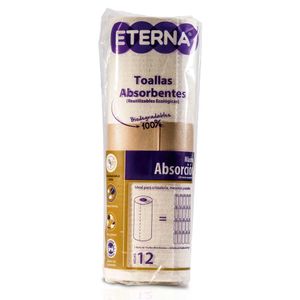 Paños ETERNA ecológico rollo (12 und)