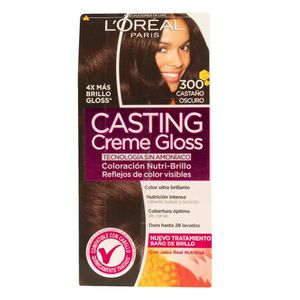 Tinte para cabello CASTING CREME castaño oscuro (1 und)