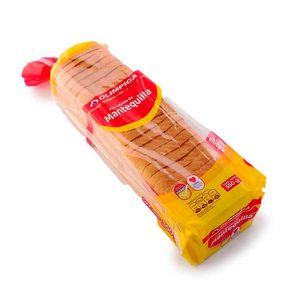 Pan Olimpica Tajado Mantequilla 550 G