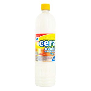Cera para Pisos Emulsión Blanca 1 Lts