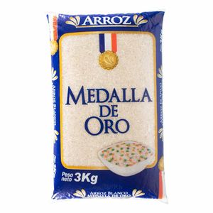 Arroz Medalla de Oro 3 Kg