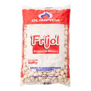 Frijol Olimpica Blanco Sabanero 500 G