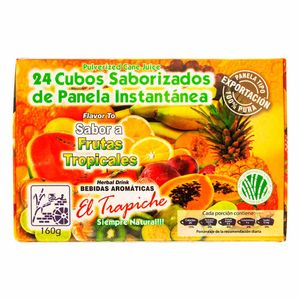 Panela El Trapiche Cubo Saborizado 160 G