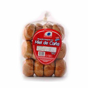 Pan Olimpica Mogolla Integral Miel de Caña 430 G X12 Unds