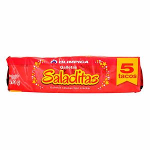 Galleta Olimpica Saladas Taco 470 G X5 Unds
