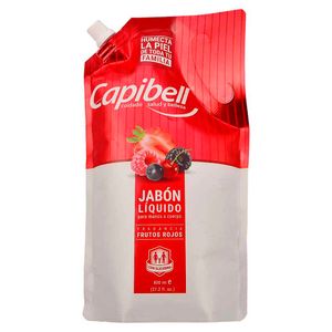 Jabón Líquido Capibell Frutos Rojos 800 Ml