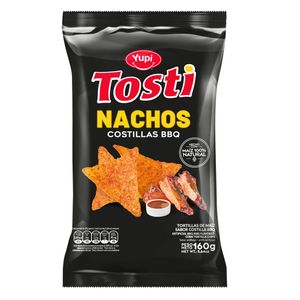 Pasaboca Yupi Tosti Nachos Costillas BBQ 160 G