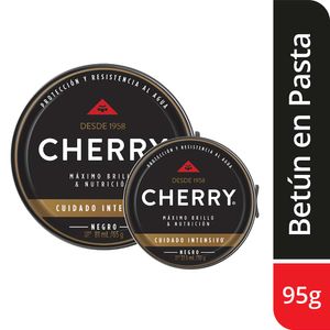 Betún Cherry Pasta Negro 95g