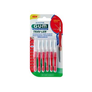 Cepillo Interdental Gum Cilíndrico 0,8 Mm X6 Unds